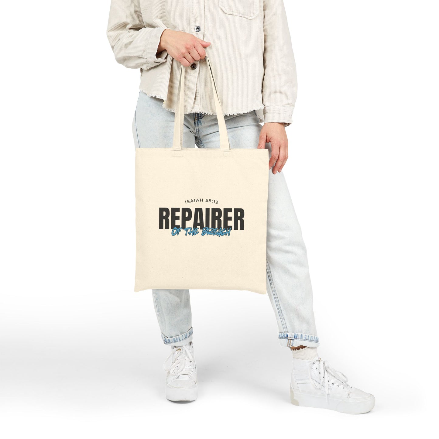 “Repairer of the Breach” Canvas Tote