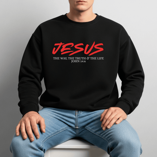 “Jesus” Cotton Sweatshirt