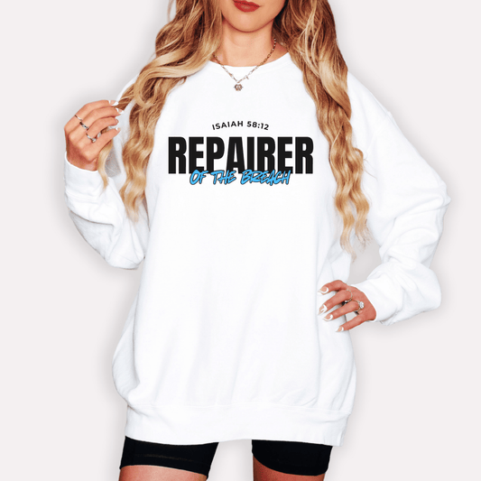 “Repairer of the Breach” Cotton Sweatshirt