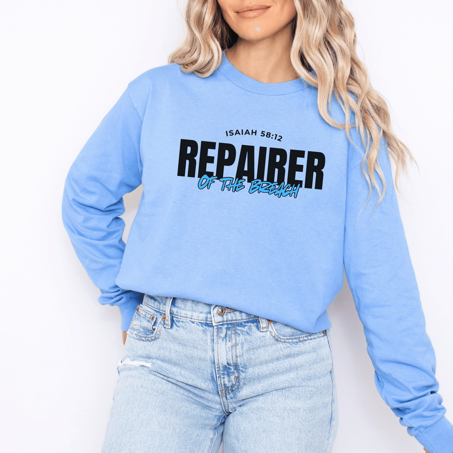 “Repairer of the Breach” Cotton Long Sleeve Tee