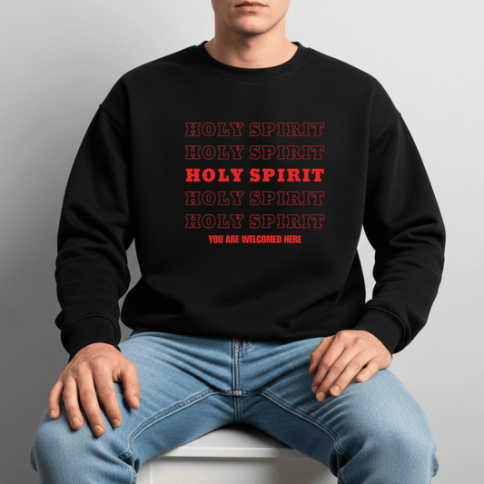 “Holy Spirit”  Cotton Sweatshirt