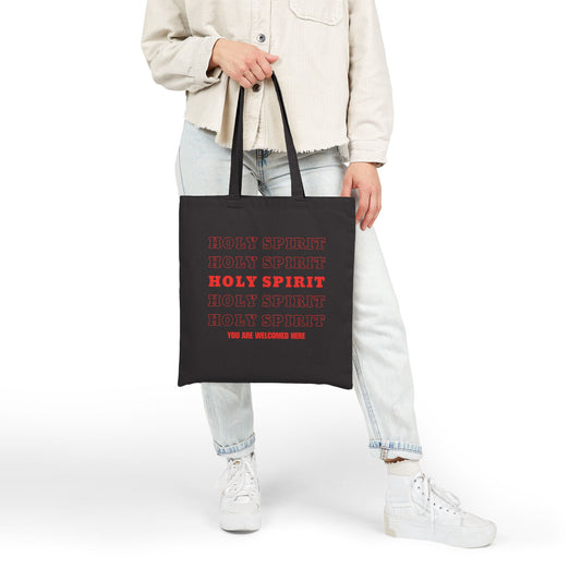 "Holy Spirit" Canvas Tote